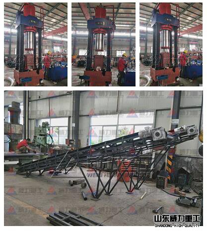 630噸四柱鐵屑?jí)簤K機(jī)