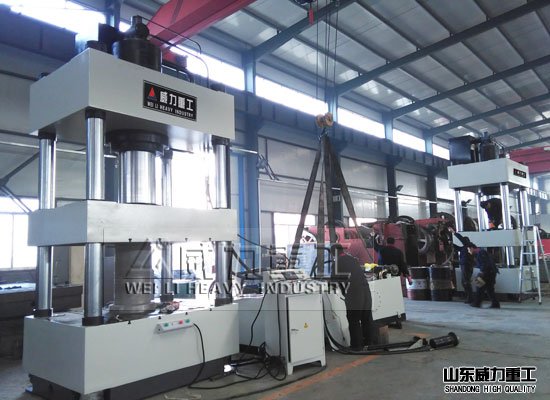 500噸三梁四柱液壓機