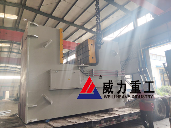 500噸液壓校直機發貨