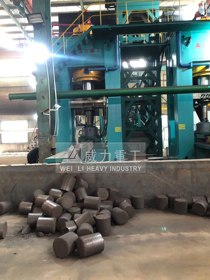 全自動粒子鋼壓塊液壓機